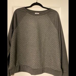 Old Navy quilted sweat shirt
